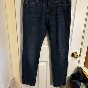 Jcrew mens style 484 dark jeans